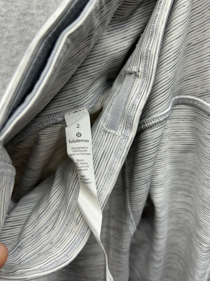 Lululemon Train Times 7/8 Pant 26" Size 2 Wee Are From Space Nimbus Battleship / Ice Grey