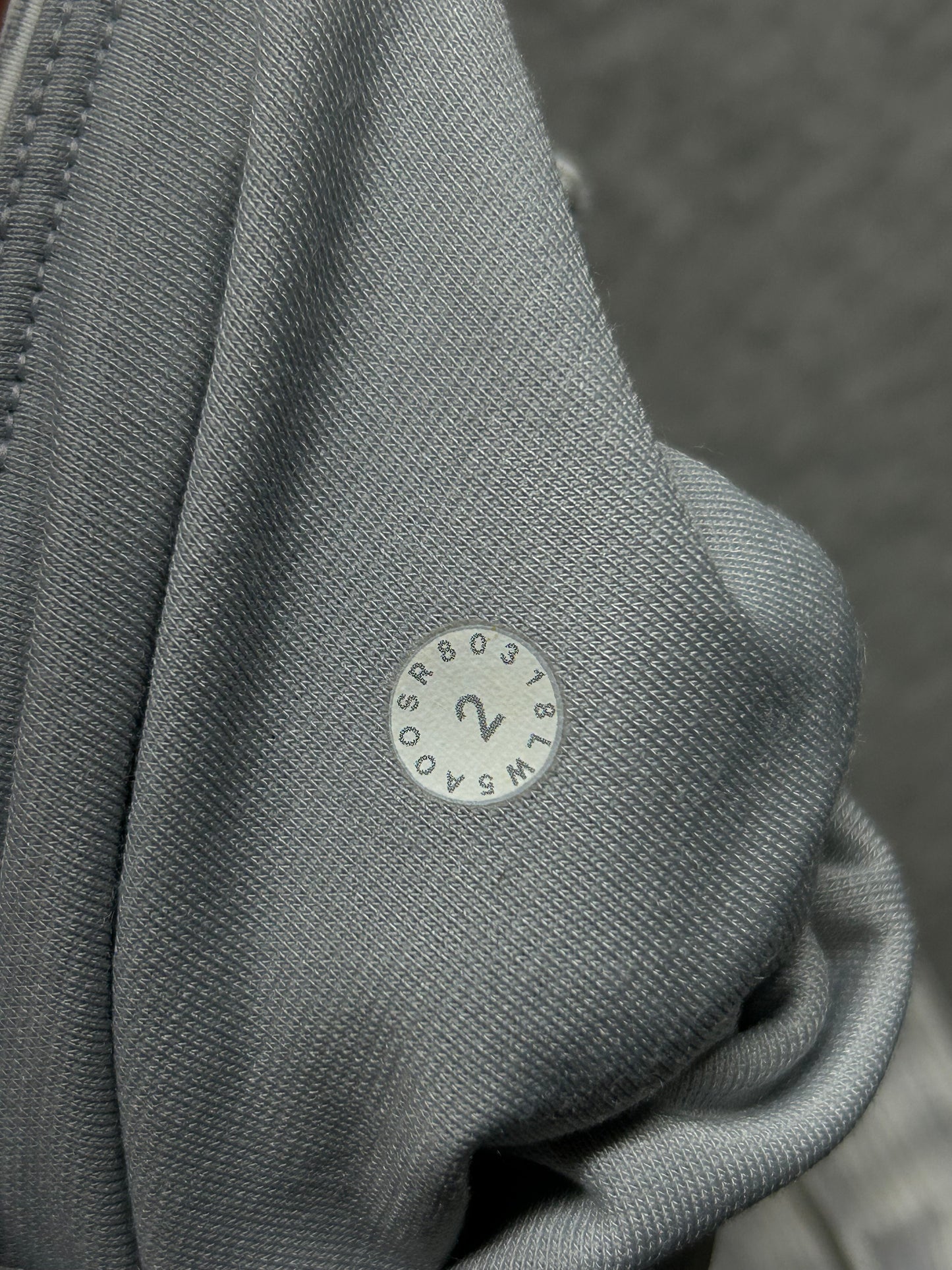 Lululemon Train Times 7/8 Pant 26" Size 2 Wee Are From Space Nimbus Battleship / Ice Grey