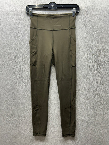 Lululemon Invigorate High-Rise Tight 25" Size 4 Dark Olive