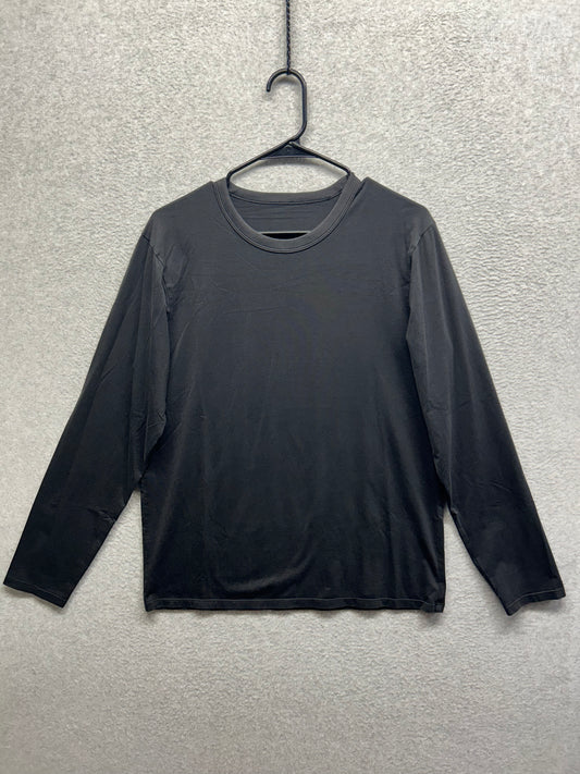 Lululemon The Fundamental Long Sleeve Shirt Mens Size M/L Black
