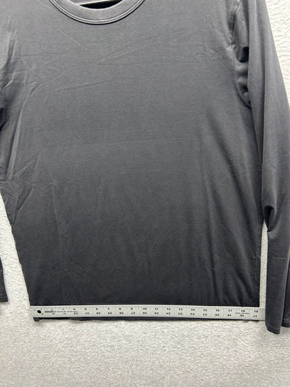 Lululemon The Fundamental Long Sleeve Shirt Mens Size M/L Black
