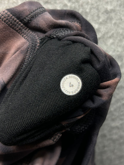 Lululemon Align Crop 23" Size 4 Diamond Dye Diamond Dye Graphite Grey Pink Pastel