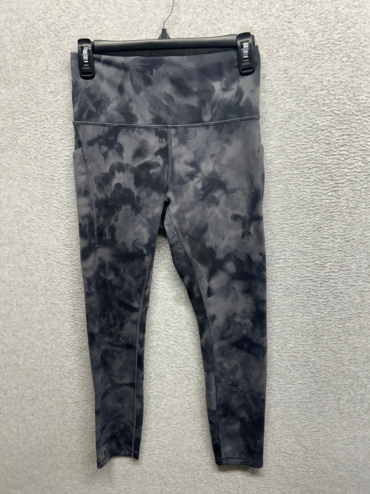 Lululemon Wunder Train High-Rise Tight with Pockets 25" Size 8  Diamond Dye Pitch Grey Graphite Grey