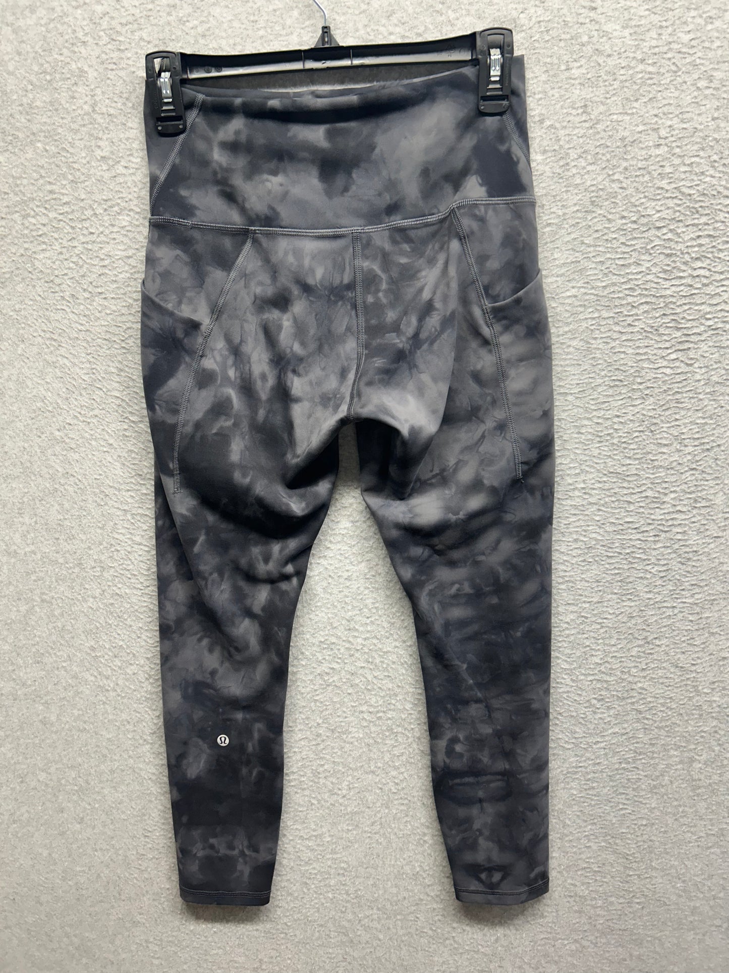 Lululemon Wunder Train High-Rise Tight with Pockets 25" Size 8  Diamond Dye Pitch Grey Graphite Grey