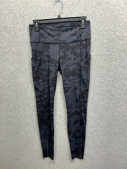 Lululemon Fast & Free Full Length Tight 28" Size 8 Incognito Camo Multi Gray