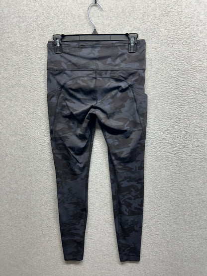 Lululemon Fast & Free Full Length Tight 28" Size 8 Incognito Camo Multi Gray