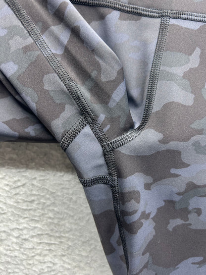 Lululemon Fast & Free Full Length Tight 28" Size 8 Incognito Camo Multi Gray