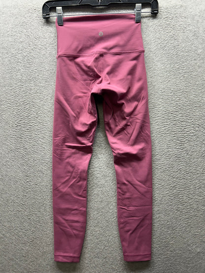 Lululemon Wunder Under High-Rise Tight 25" Full-On Luon Size 2 Moss Rose