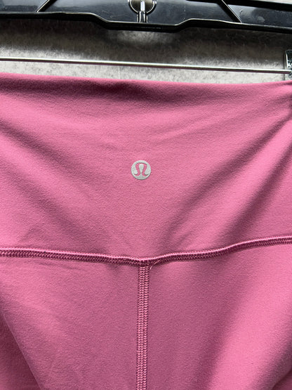 Lululemon Wunder Under High-Rise Tight 25" Full-On Luon Size 2 Moss Rose