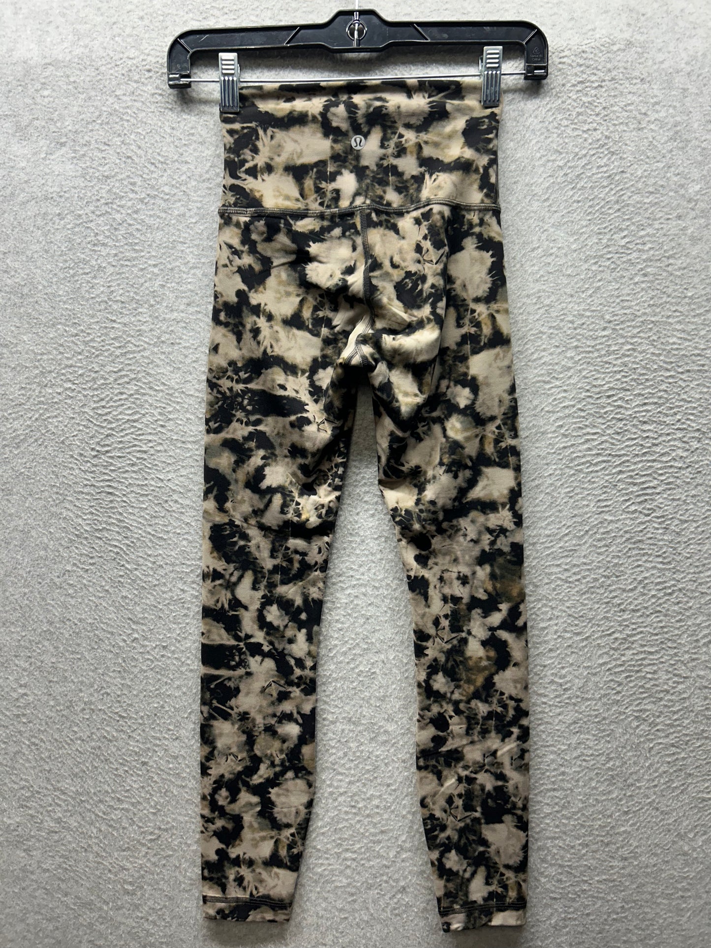 Lululemon Wunder Train High-Rise Tight 25" Size 2 Dispersed Light Raw Linen Multi