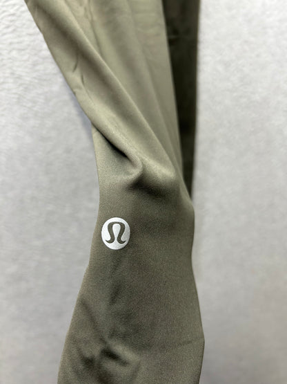 Lululemon Fast and Free Tight II 25" Non-Reflective Nulux Size 6 Dark Olive