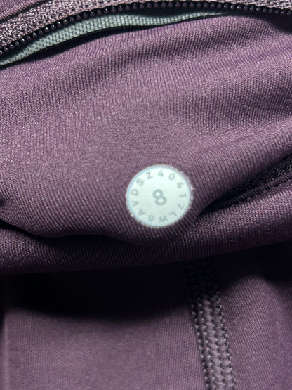 Lululemon Speed Up Tight 28" Size 8 Black Cherry