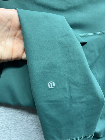 Lululemon Wunder Train Contour Fit High-Rise Crop 23" Size 8 (Square) Medium Forest