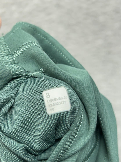 Lululemon Wunder Train Contour Fit High-Rise Crop 23" Size 8 (Square) Medium Forest