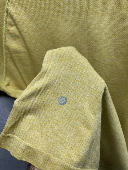 Lululemon Metal Vent Tech Short Sleeve 2.0 Mens Size Medium Fools Gold