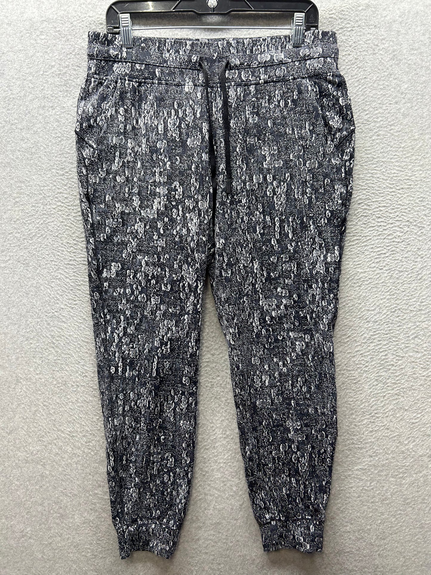 Lululemon Ready to Rulu Jogger 28" Size 10 Eventide Jacquard Spray Dye Black Deep Coal