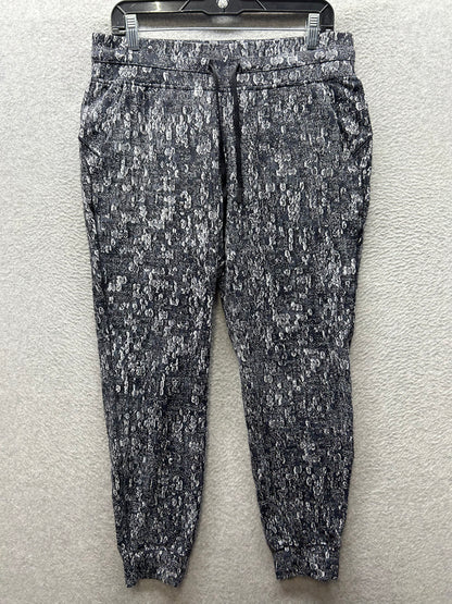 Lululemon Ready to Rulu Jogger 28" Size 10 Eventide Jacquard Spray Dye Black Deep Coal