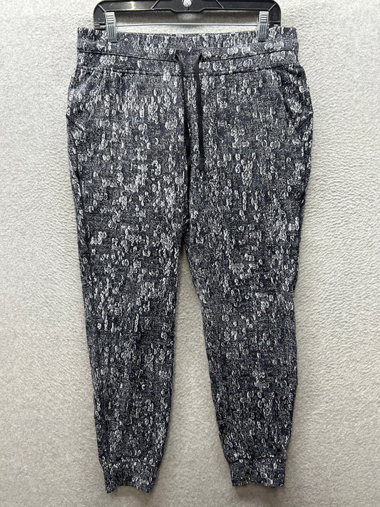 Lululemon Ready to Rulu Jogger 28" Size 10 Eventide Jacquard Spray Dye Black Deep Coal