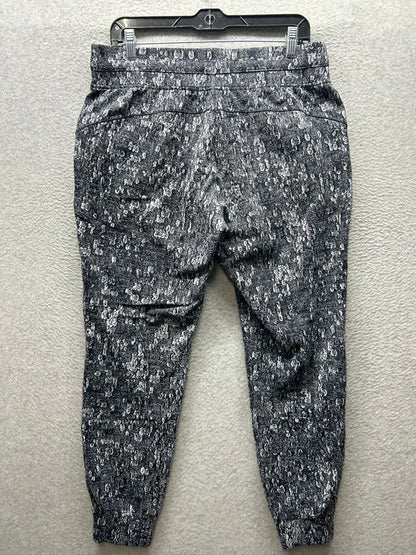 Lululemon Ready to Rulu Jogger 28" Size 10 Eventide Jacquard Spray Dye Black Deep Coal