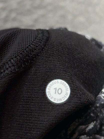 Lululemon Ready to Rulu Jogger 28" Size 10 Eventide Jacquard Spray Dye Black Deep Coal