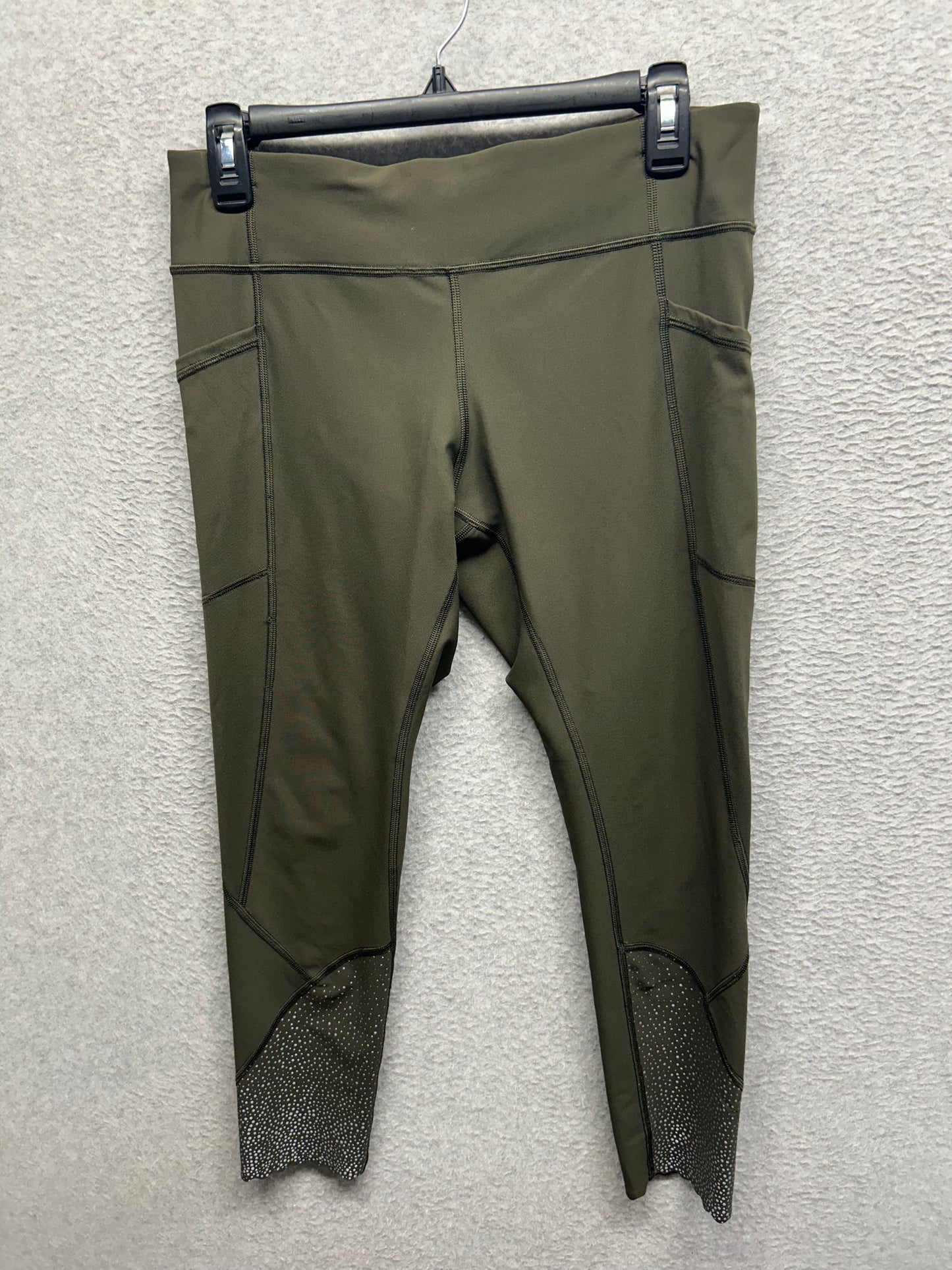 Lululemon Tight Stuff Tight II 25" Size 10 Dark Olive