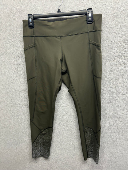 Lululemon Tight Stuff Tight II 25" Size 10 Dark Olive