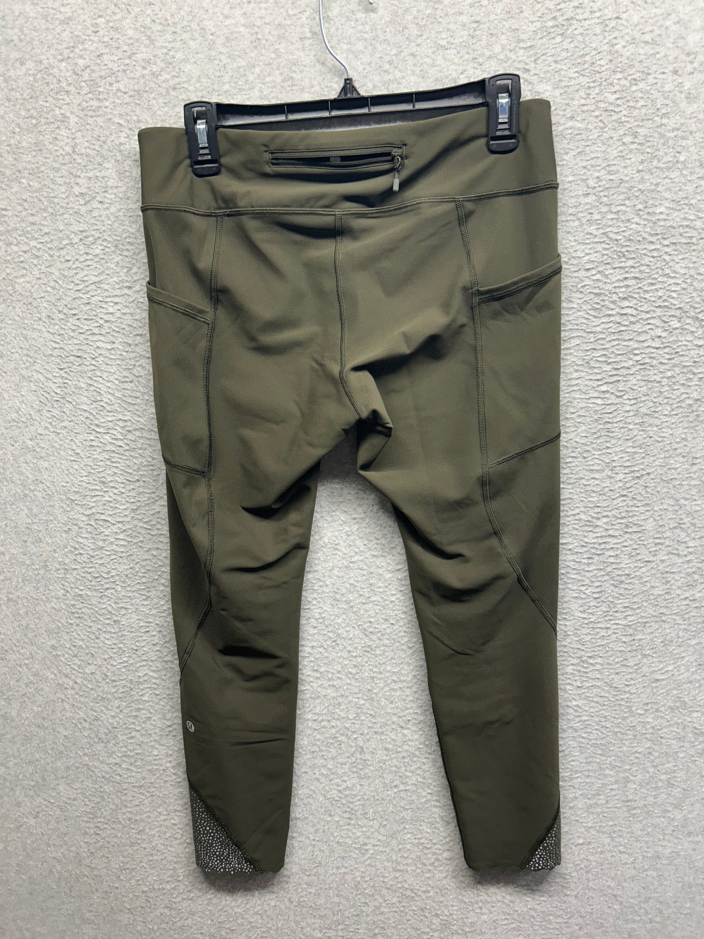 Lululemon Tight Stuff Tight II 25" Size 10 Dark Olive