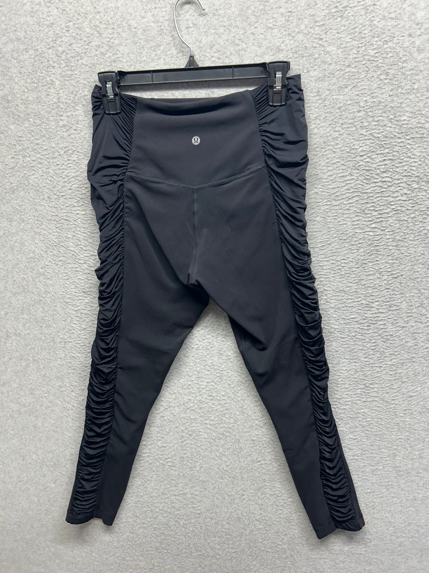Lululemon Align High-Rise Pant 25" (Ruched) Size 10 Black