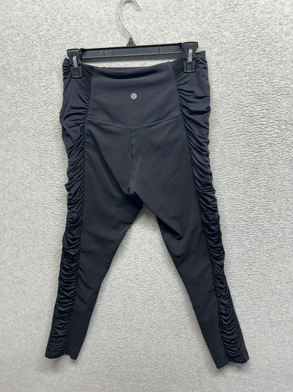 Lululemon Align High-Rise Pant 25" (Ruched) Size 10 Black