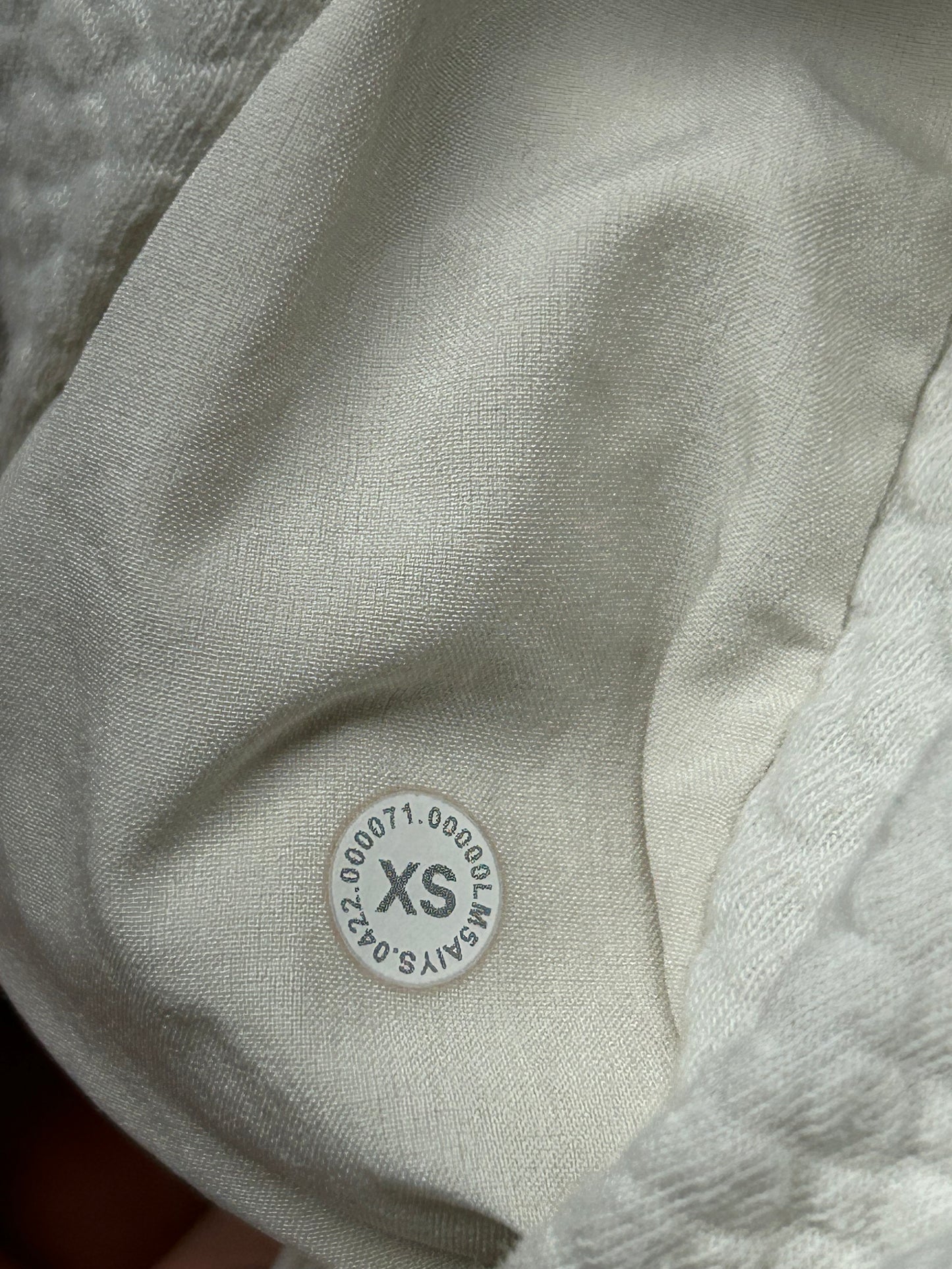 FLAWED Lululemon At Ease Jogger Mens Size XS Light Ivory