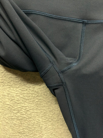 Lululemon Wunder Train Contour Fit High-Rise Tight 25" Size 10 (Square) True Navy