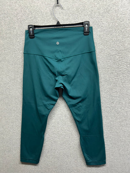 Lululemon Align High-Rise Crop 23" Size 10 Storm Teal