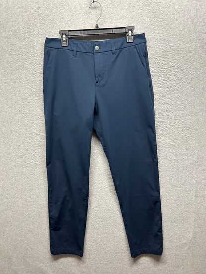 Lululemon ABC Classic-Fit Trouser Mens Size 32x31 True Navy (Square Dot)