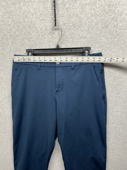 Lululemon ABC Classic-Fit Trouser Mens Size 32x31 True Navy (Square Dot)