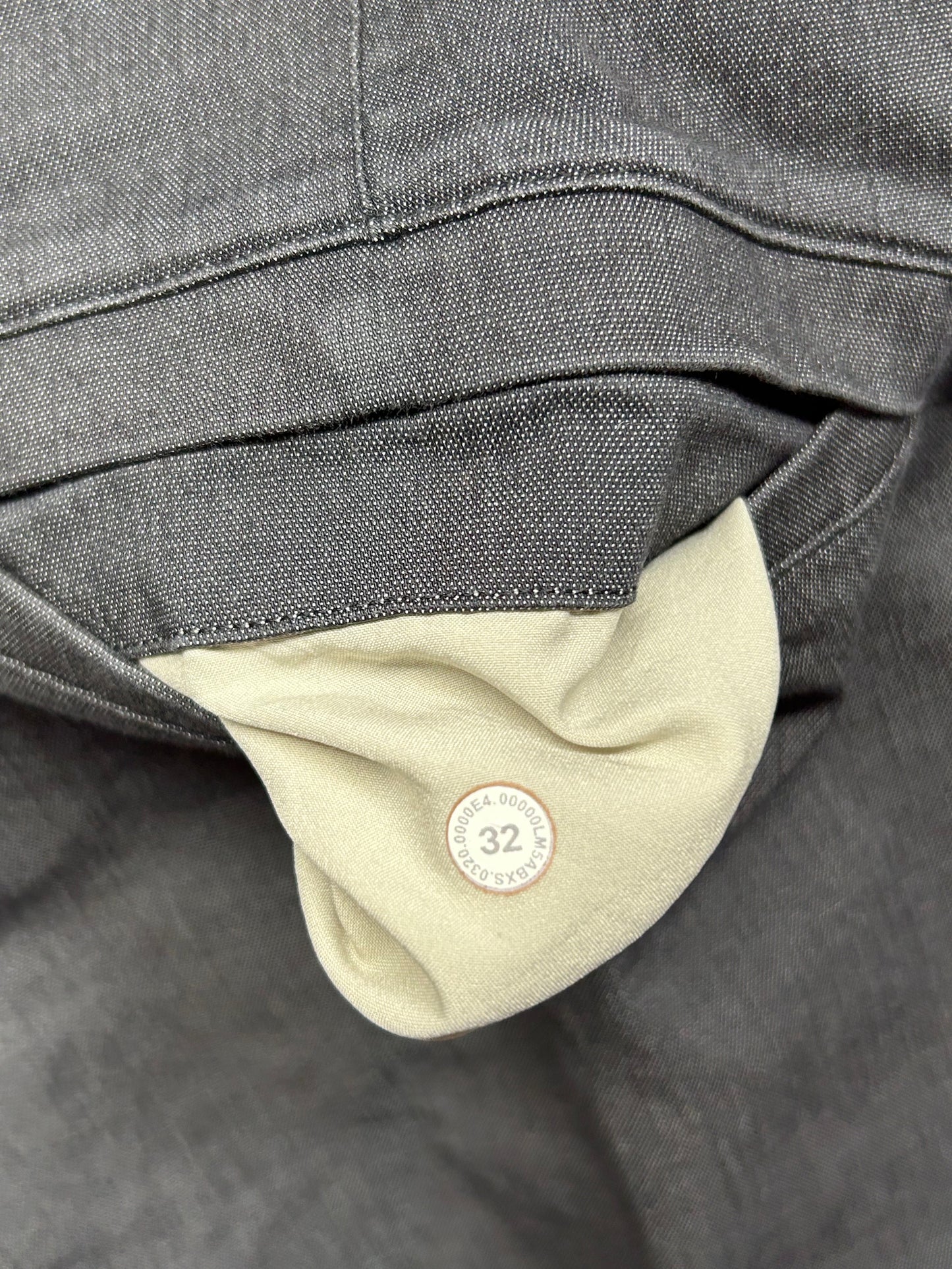 Lululemon Commission Pant Slim Oxford Mens Size 32x25.5 Gray