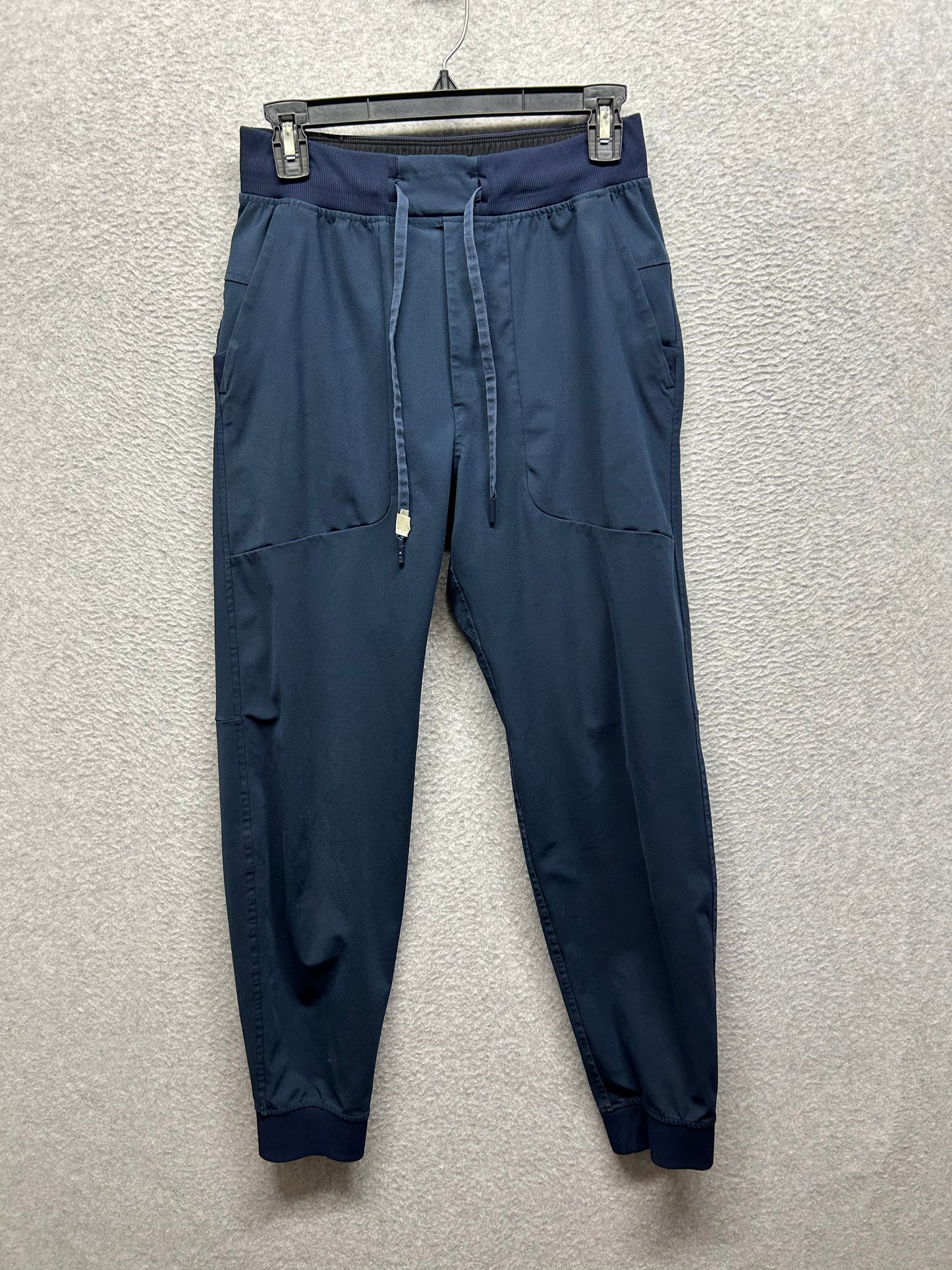 FLAWED Lululemon ABC Jogger Warpstreme 27" Mens Size Small Iron Blue