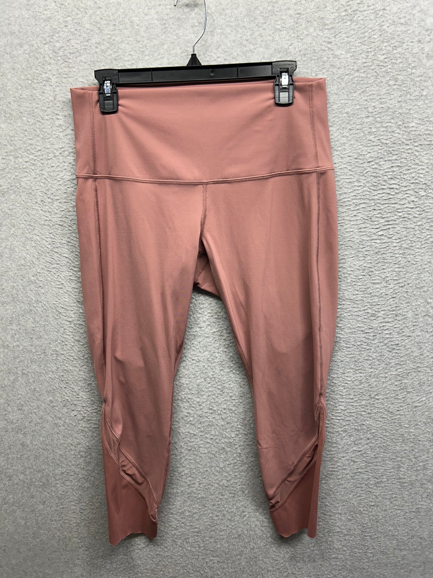 Lululemon Wunder Under High-Rise Crop 23" Scallop Size 12 Spiced Chai