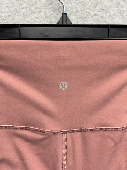 Lululemon Wunder Under High-Rise Crop 23" Scallop Size 12 Spiced Chai