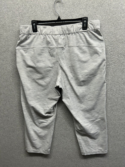 Lululemon On The Fly Crop 23" Size 12 Wee Are From Space Nimbus Battleship