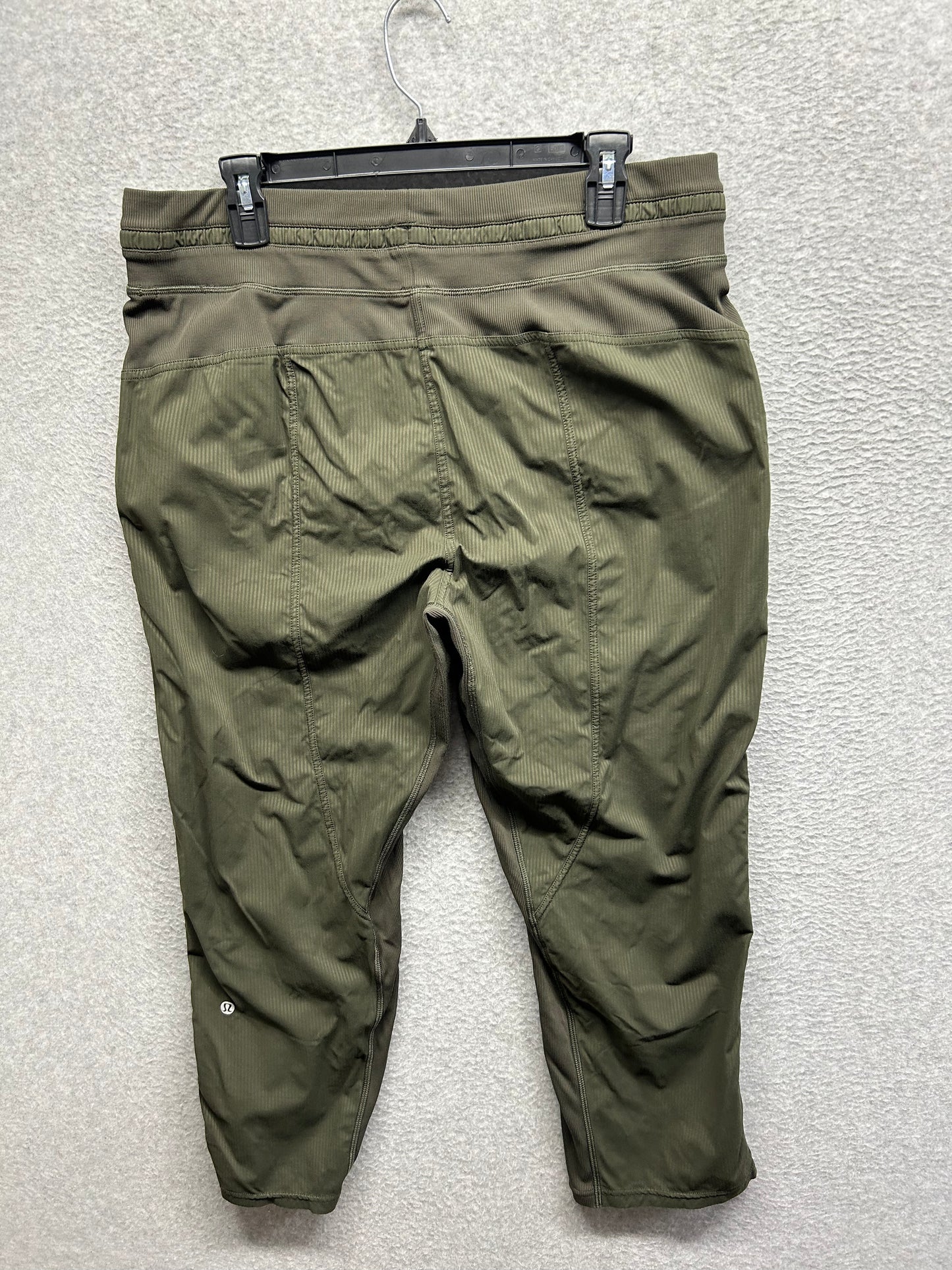 Lululemon Dance Studio Crop 25" Size 12 Dark Olive