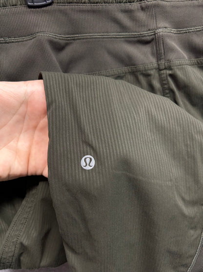 Lululemon Dance Studio Crop 25" Size 12 Dark Olive