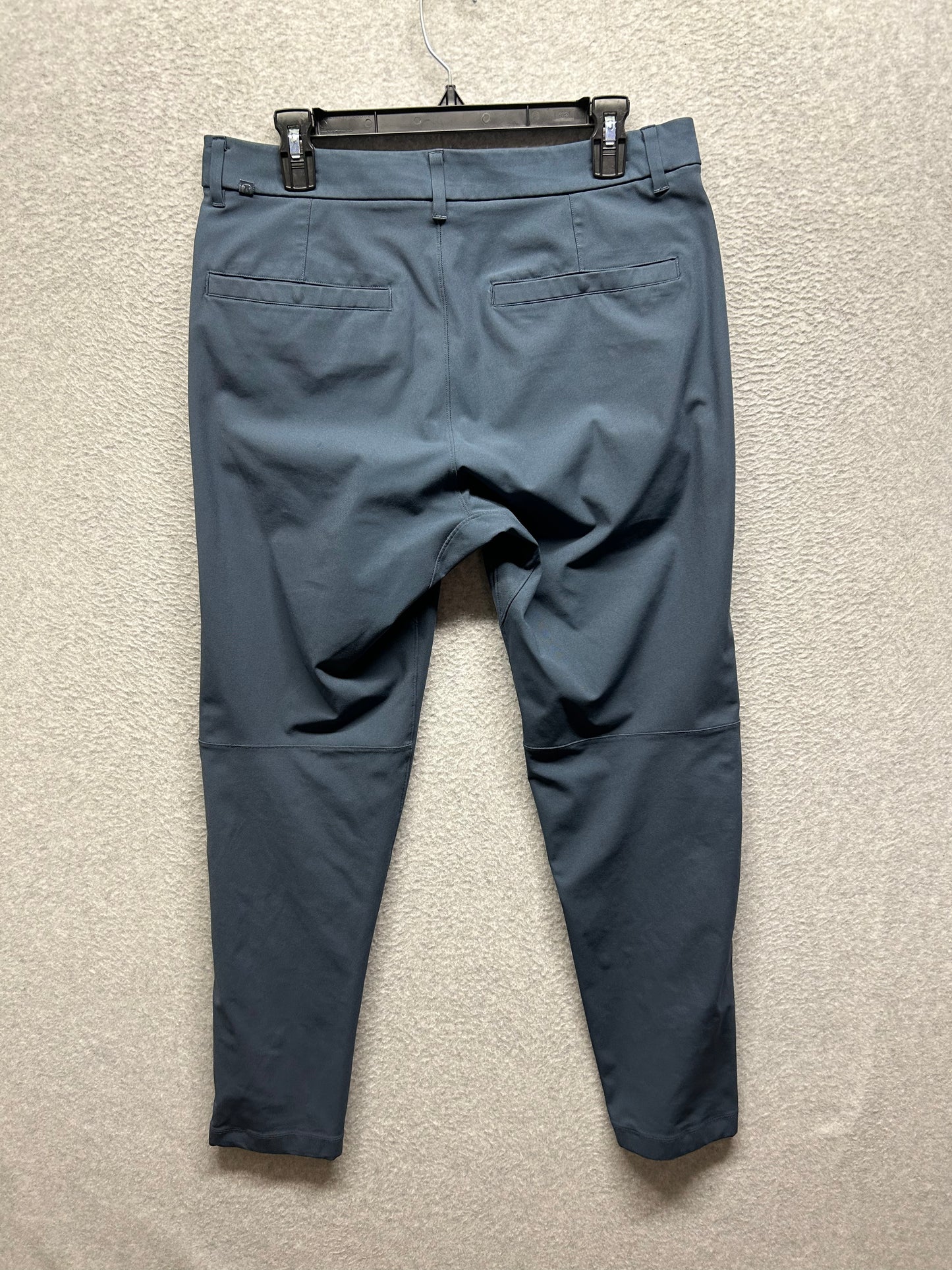 Lululemon Commission Slim Warpstreme Mens Size 32x28.5 Mach Blue
