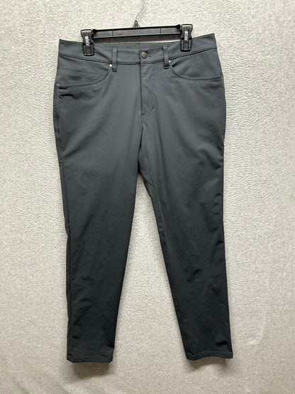 Lululemon ABC Classic Pant Warpstreme Mens Size 32x31.5 Asphalt Gray