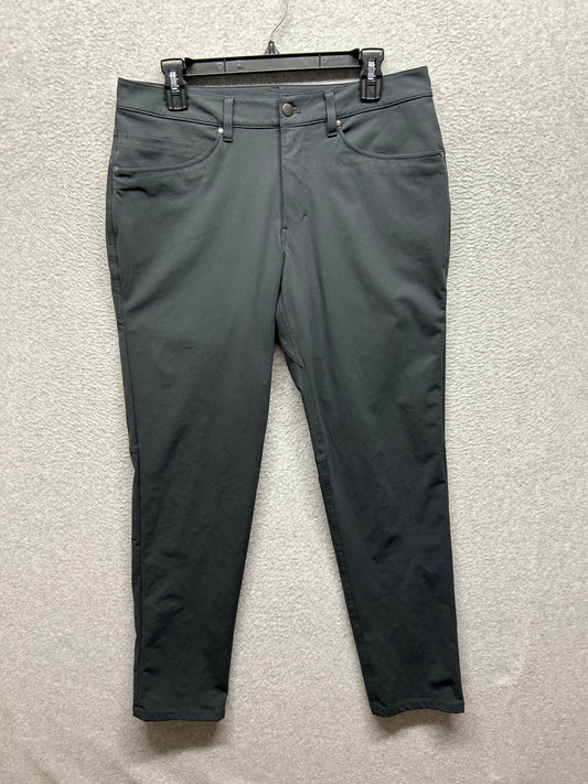 Lululemon ABC Classic Pant Warpstreme Mens Size 32x31.5 Asphalt Gray