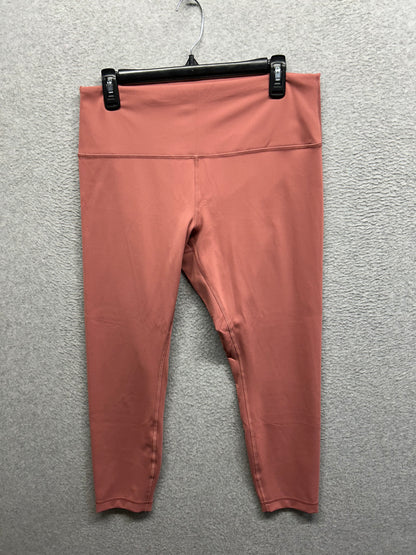 Lululemon Wunder Train High-Rise Tight 25" Size 14 Twilight Rose