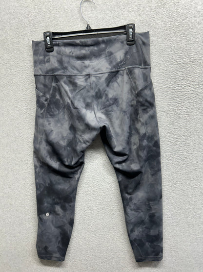 ululemon Wunder Train High-Rise Tight with Pockets 25" Size 14 Diamond Dye Pitch Grey Graphite Grey