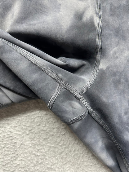 ululemon Wunder Train High-Rise Tight with Pockets 25" Size 14 Diamond Dye Pitch Grey Graphite Grey