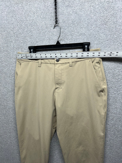 Lululemon ABC Classic Fit Warpstreme Mens Size 31x31.5 Trench (Square Dot)