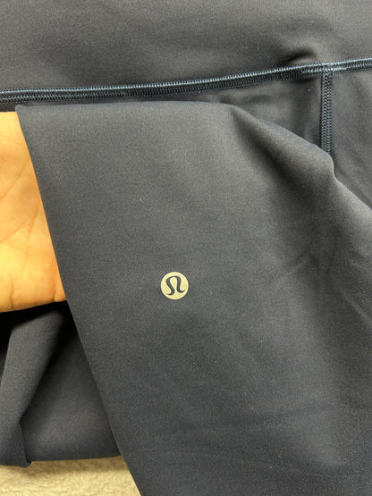 Lululemon Wunder Train Contour Fit High-Rise Tight 25" Size 14 (Square) True Navy