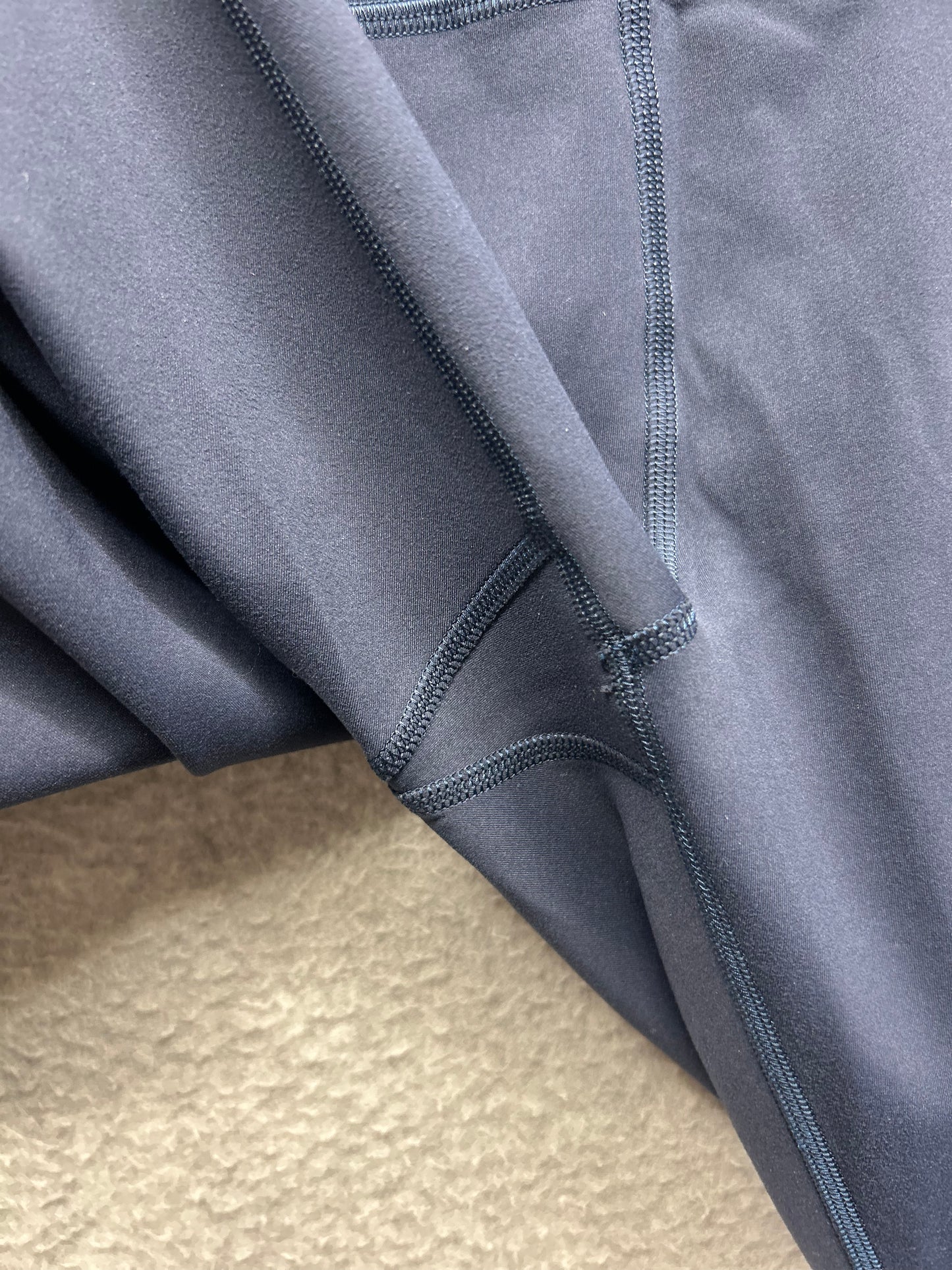 Lululemon Wunder Train Contour Fit High-Rise Tight 25" Size 14 (Square) True Navy